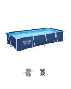 Prostokątny zestaw basenowy Bestway&reg; Steel Pro&reg; - 4,00 m x 2,11 m x 81 cm
