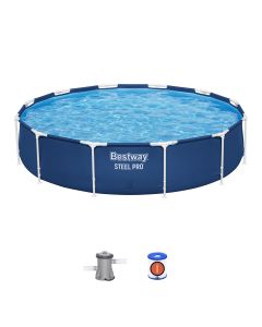 Zestaw basenowy Bestway® Steel Pro MAX™ Niebieski – 3,66 m x 76 cm